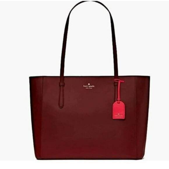 KATE Spade New York Schuyler Medium Leather Tote Shoulder Bag, NWT - Picture 7 of 11